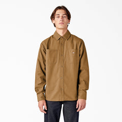 "Duck Canvas Long Sleeve Utility Shirt"