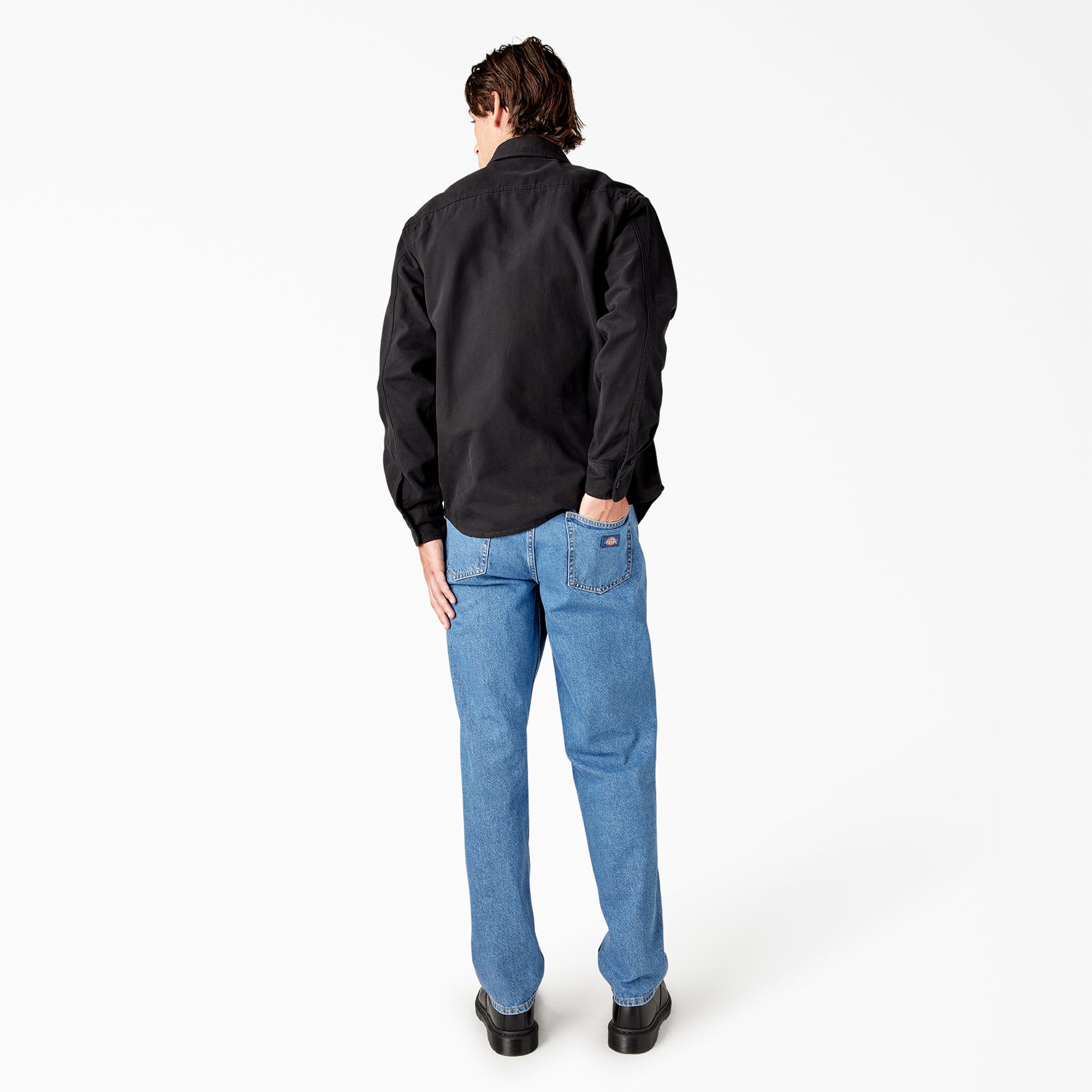 "Duck Canvas Long Sleeve Utility Shirt"
