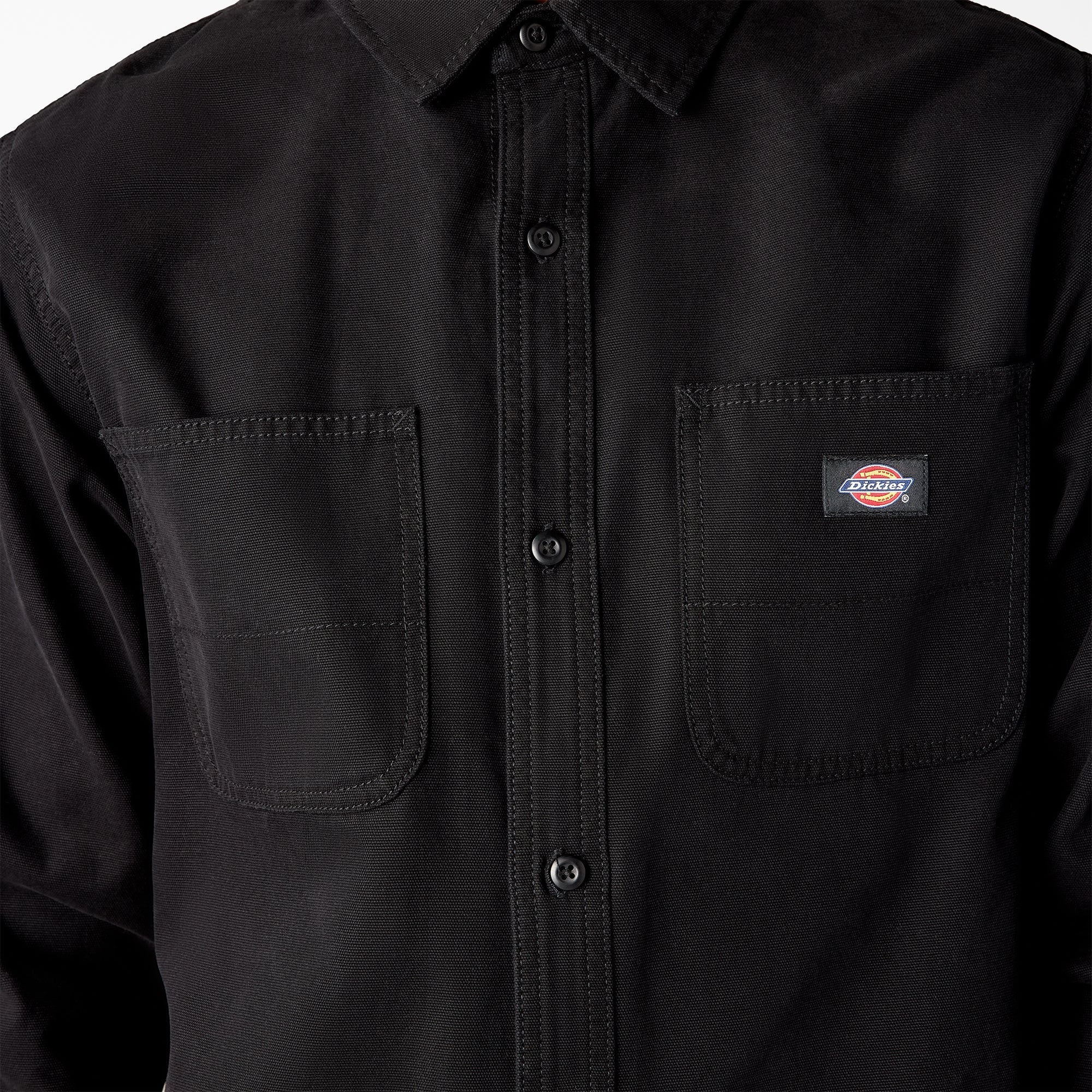 "Duck Canvas Long Sleeve Utility Shirt"