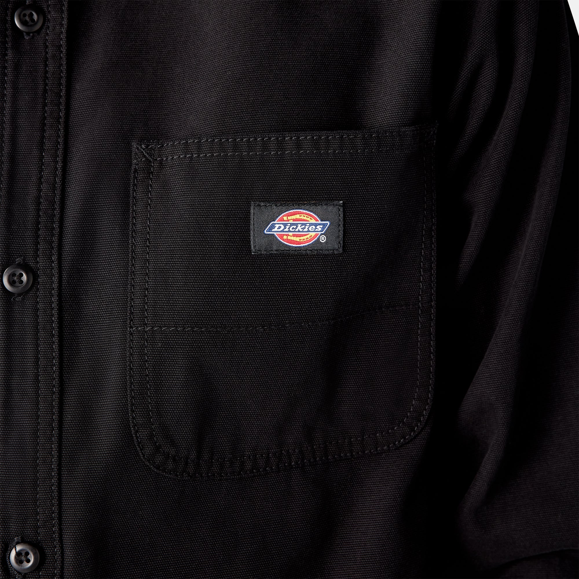 "Duck Canvas Long Sleeve Utility Shirt"