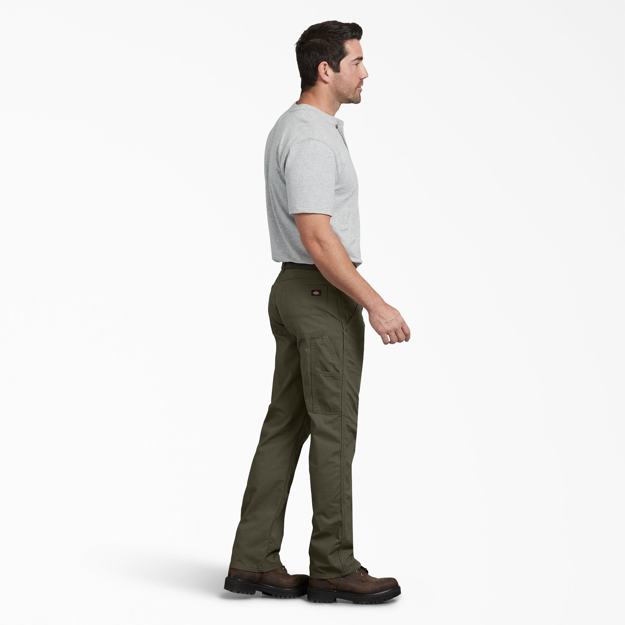 "Regular Fit Ripstop Carpenter Pants"