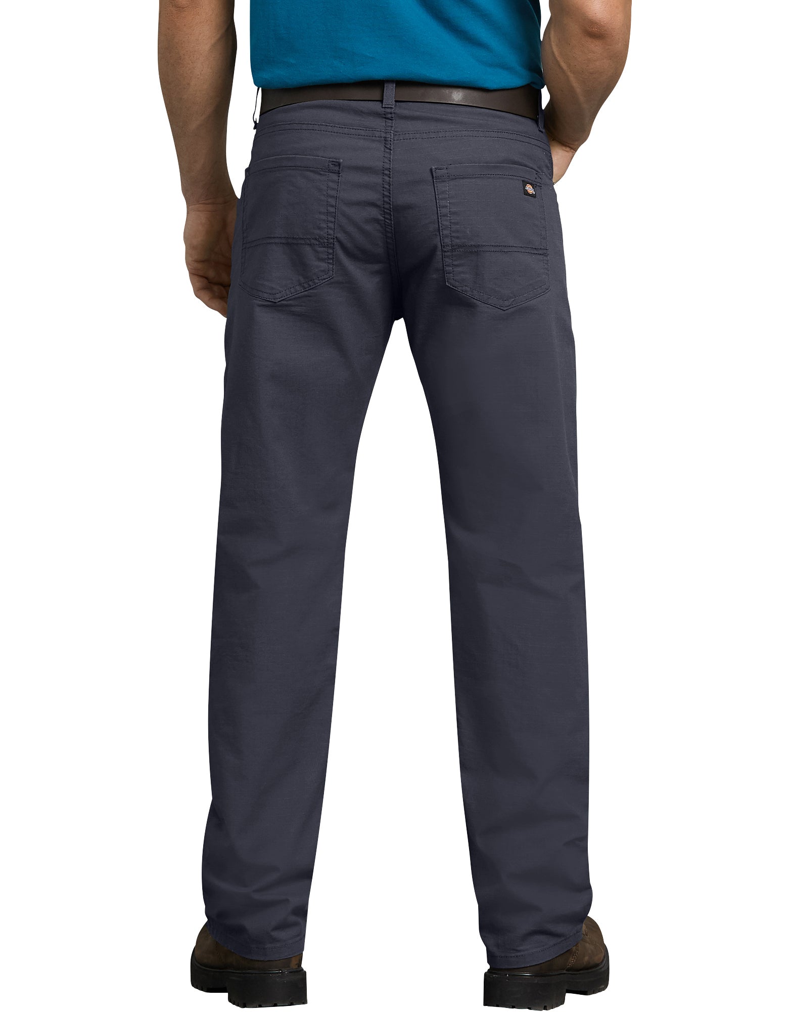 "Regular Fit Straight Leg Ripstop Pants"