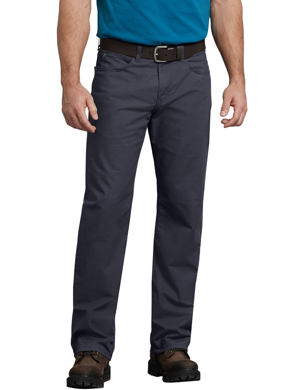 "Regular Fit Straight Leg Ripstop Pants"