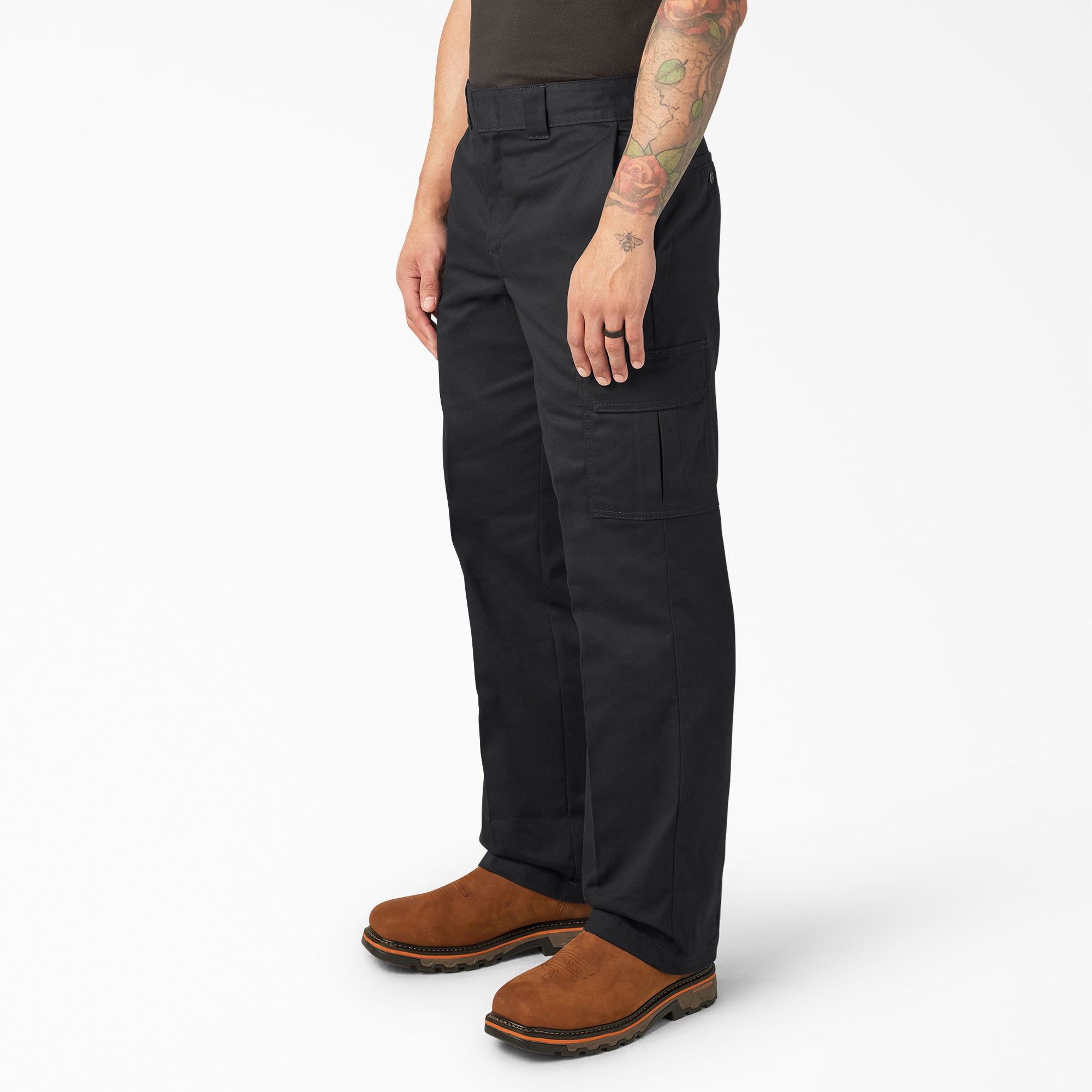 "Relaxed Fit Cargo Work Pants"