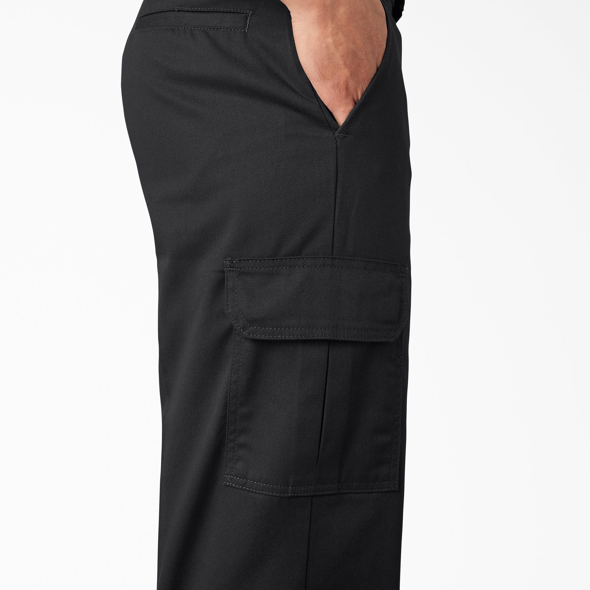"Relaxed Fit Cargo Work Pants"