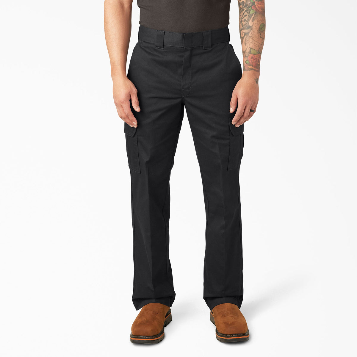 "Relaxed Fit Cargo Work Pants"