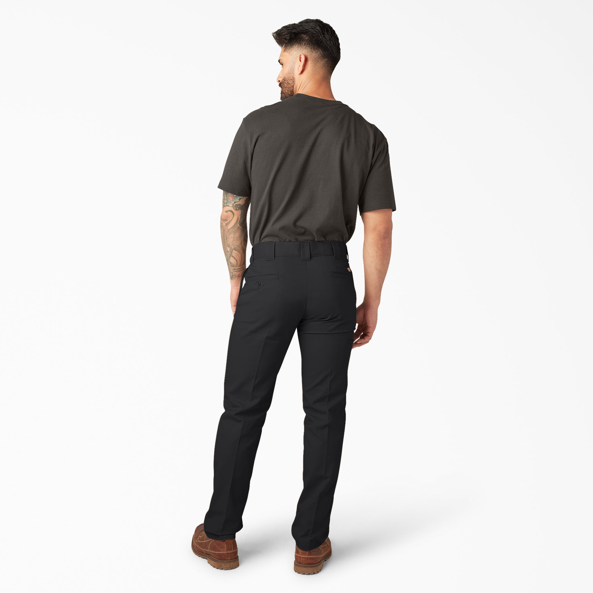 "FLEX Slim Fit Tapered Leg Multi-Use Pocket Work Pants"