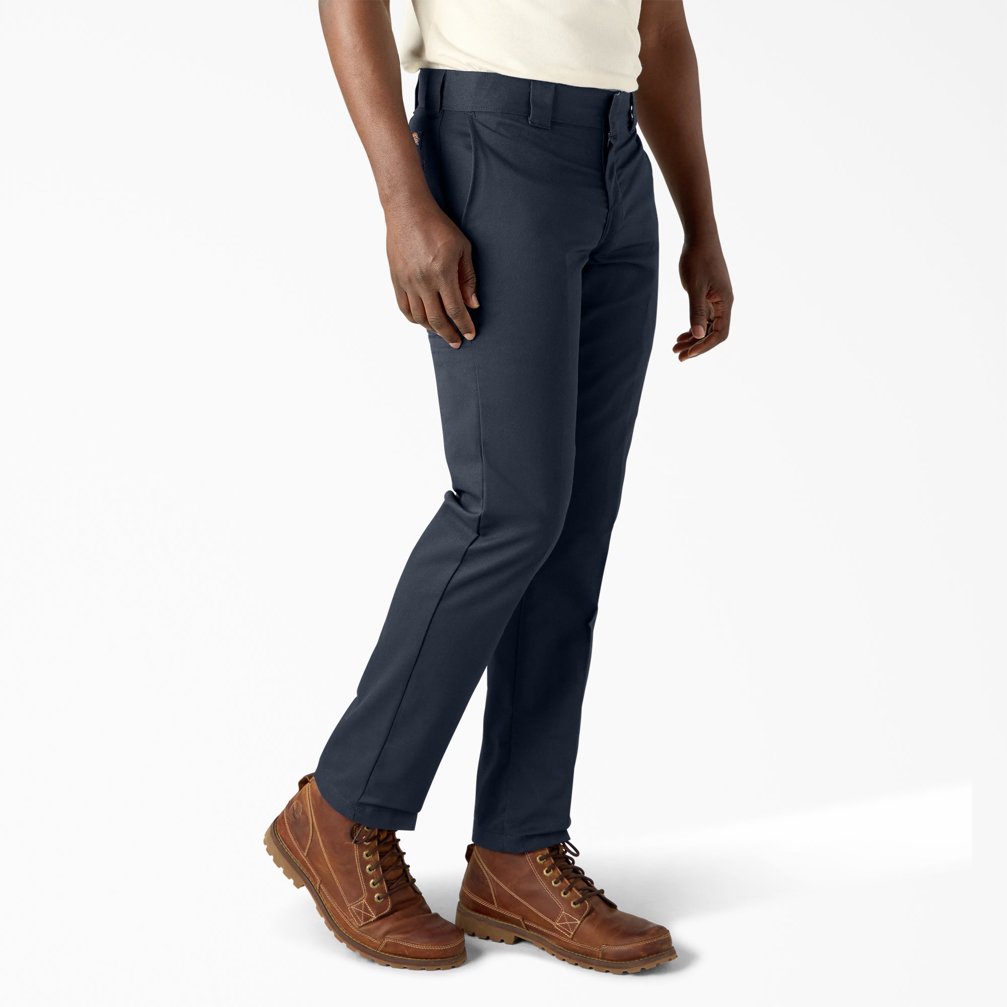 "FLEX Slim Fit Tapered Leg Multi-Use Pocket Work Pants"