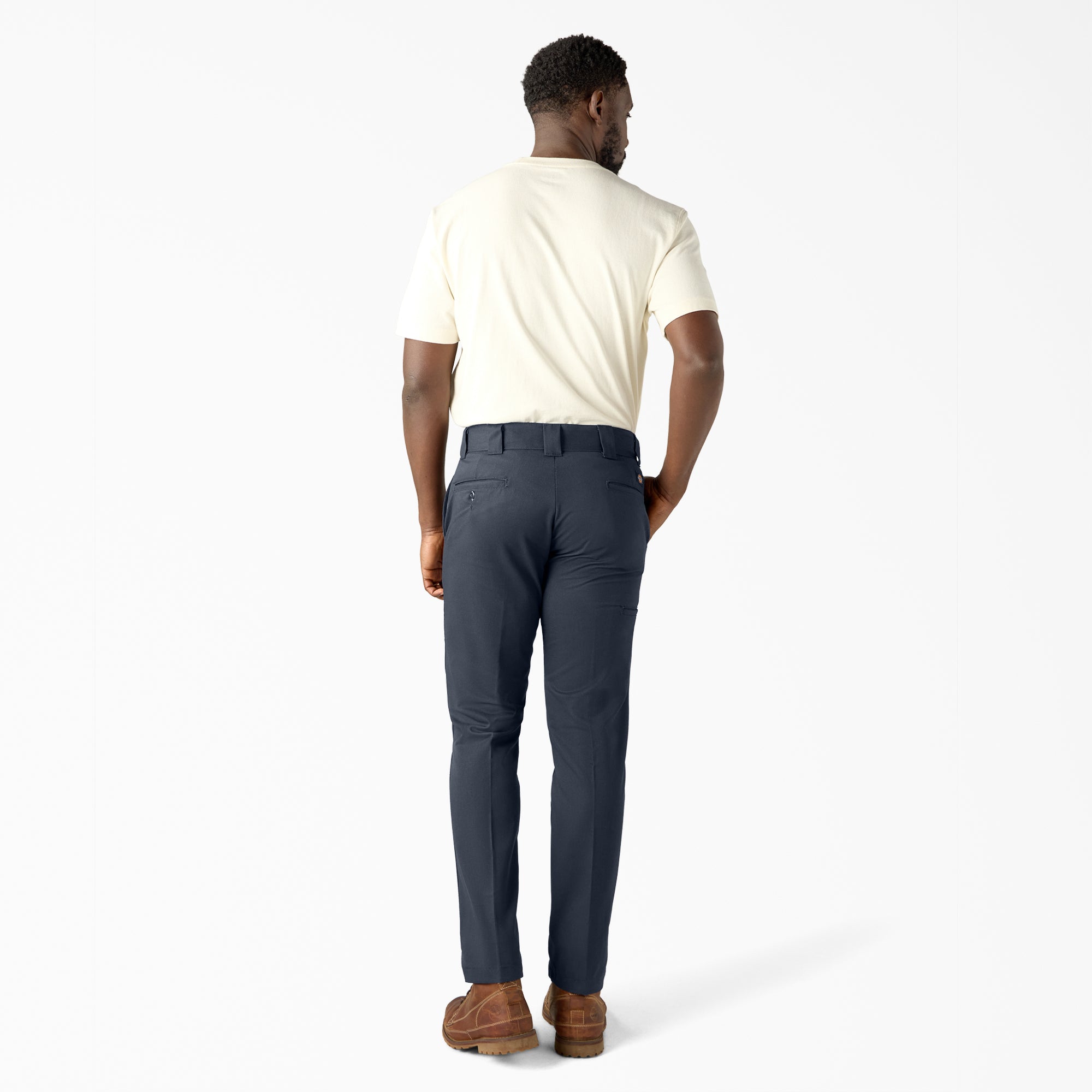 "FLEX Slim Fit Tapered Leg Multi-Use Pocket Work Pants"