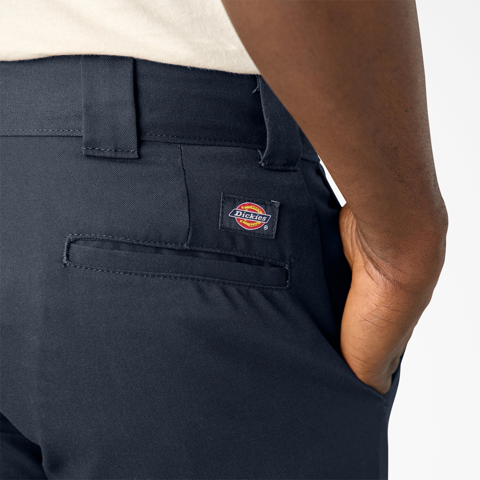 "FLEX Slim Fit Tapered Leg Multi-Use Pocket Work Pants"