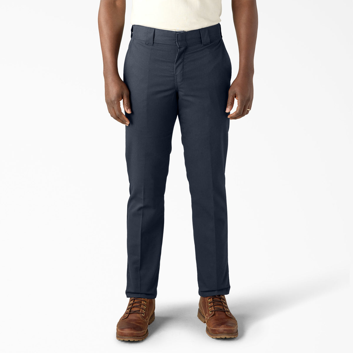 "FLEX Slim Fit Tapered Leg Multi-Use Pocket Work Pants"