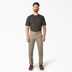 "FLEX Slim Fit Tapered Leg Multi-Use Pocket Work Pants"