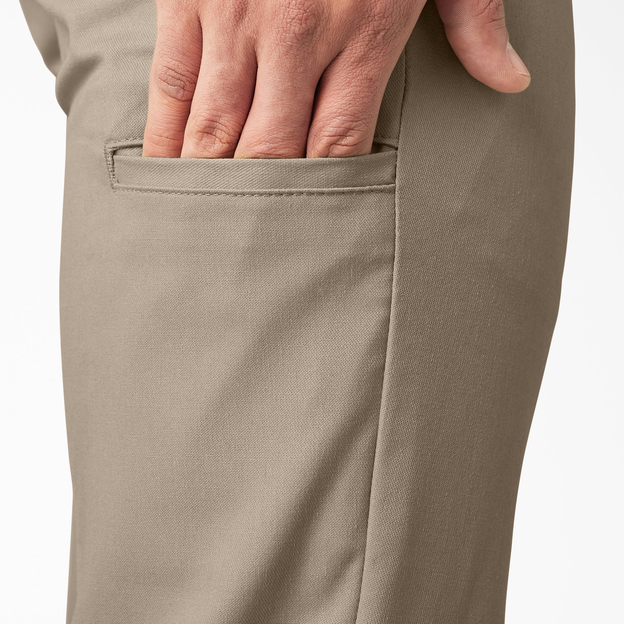 "FLEX Slim Fit Tapered Leg Multi-Use Pocket Work Pants"