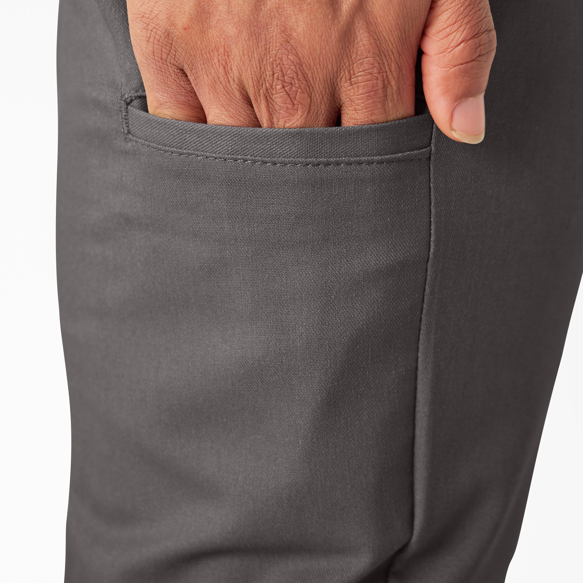 "FLEX Slim Fit Tapered Leg Multi-Use Pocket Work Pants"