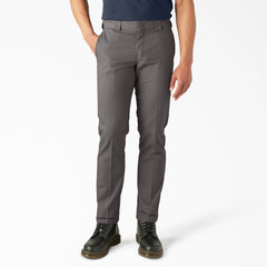 "FLEX Slim Fit Tapered Leg Multi-Use Pocket Work Pants"