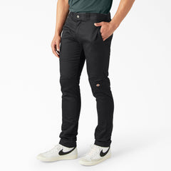 "FLEX Skinny Fit Double Knee Work Pants"