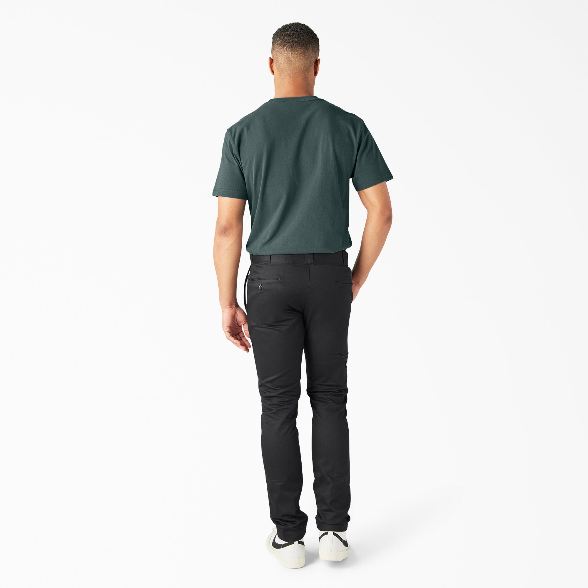 "FLEX Skinny Fit Double Knee Work Pants"