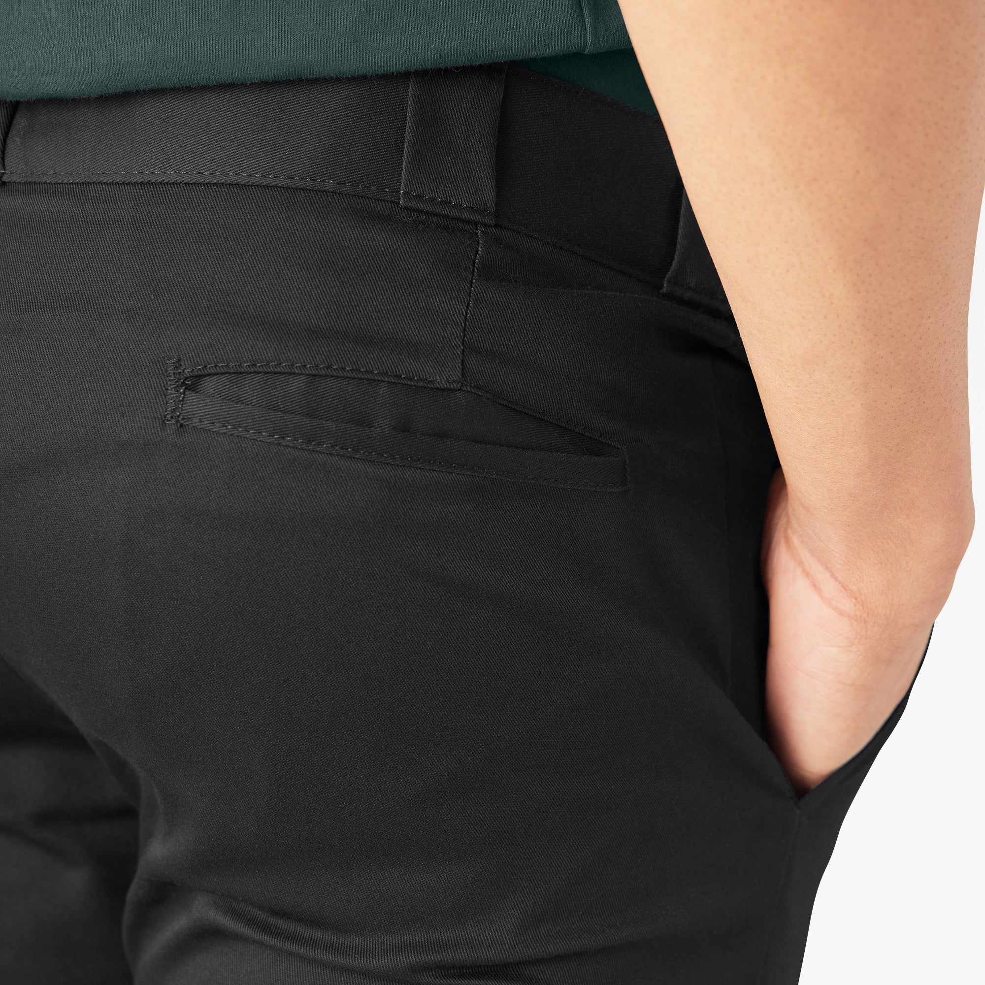 "FLEX Skinny Fit Double Knee Work Pants"