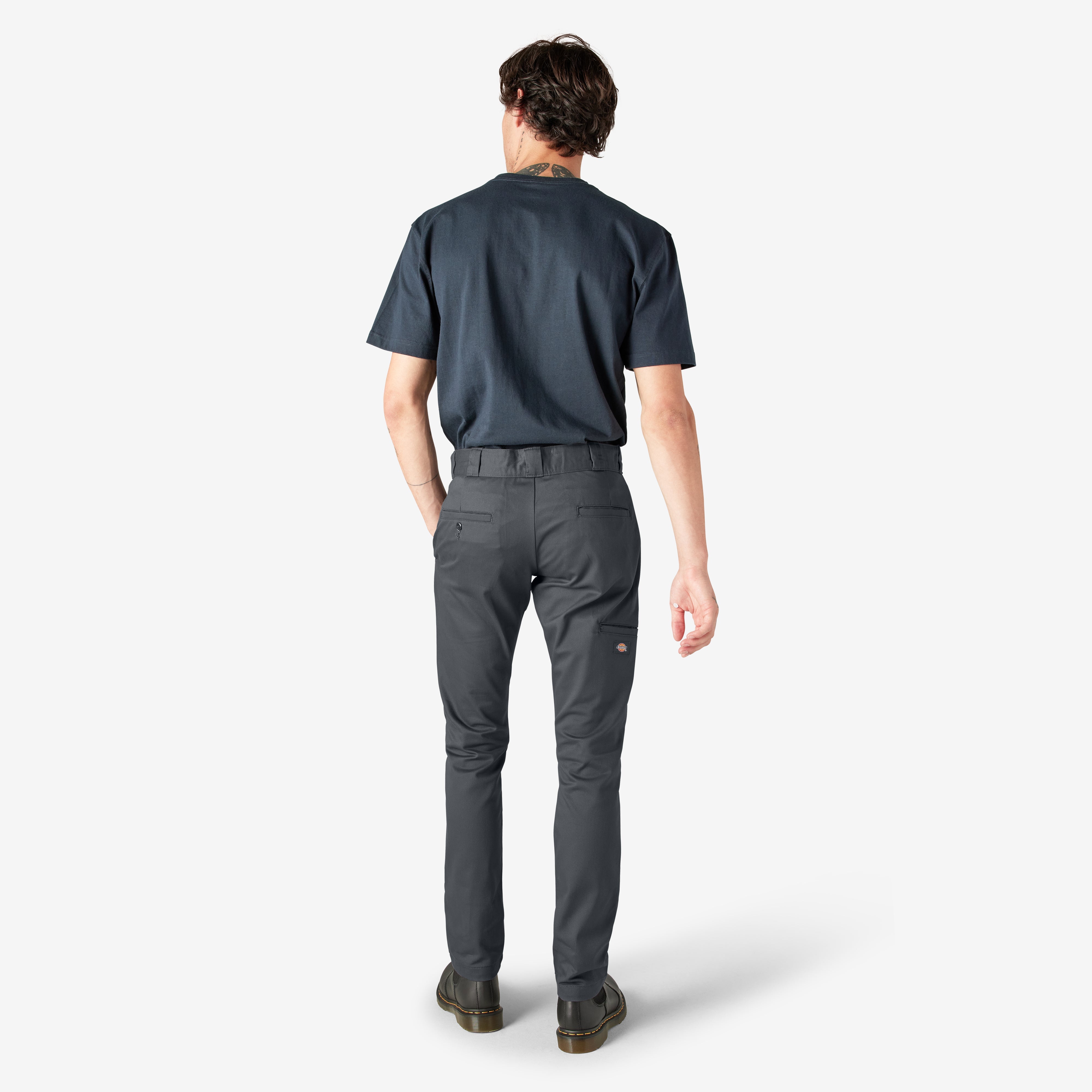 "FLEX Skinny Fit Double Knee Work Pants"