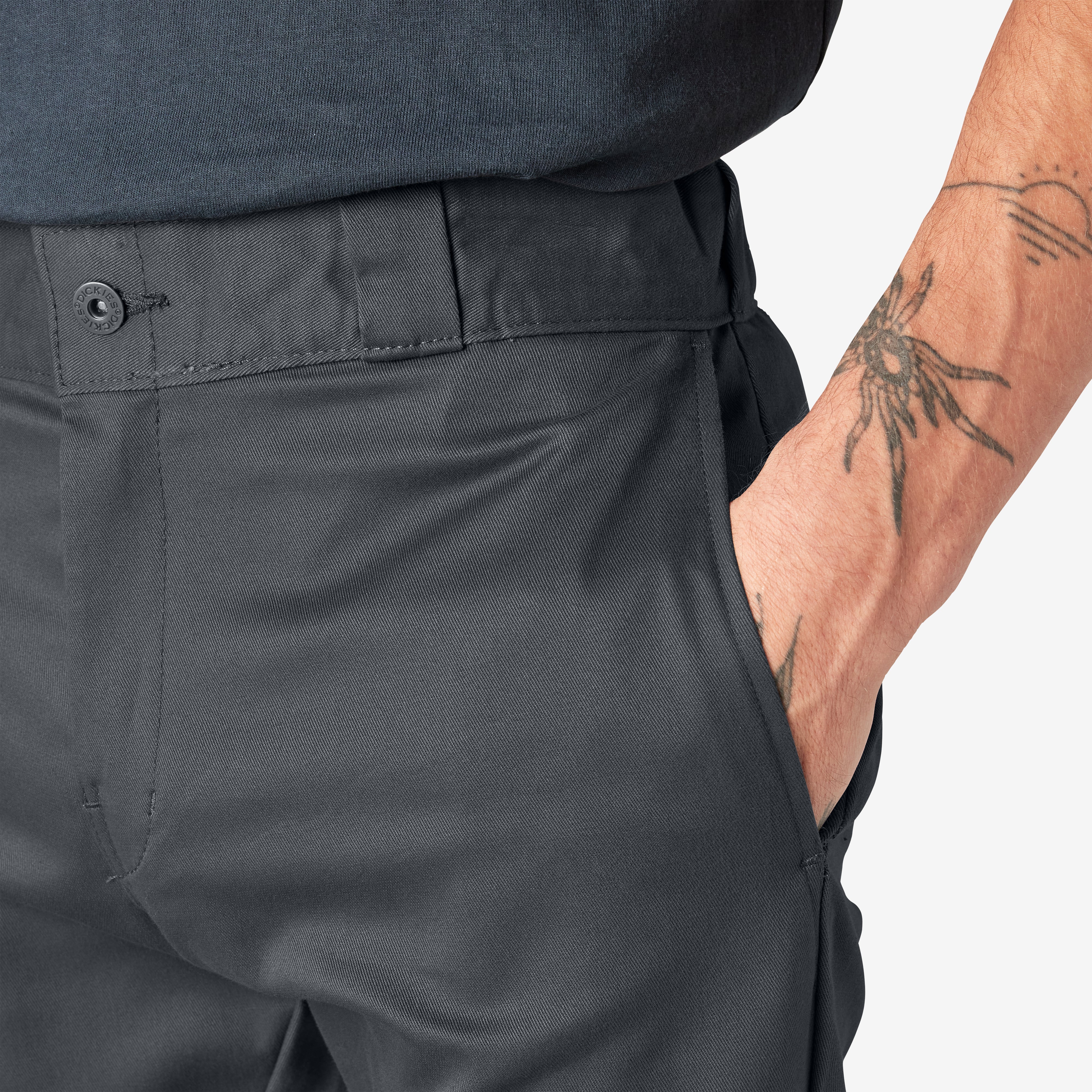 "FLEX Skinny Fit Double Knee Work Pants"