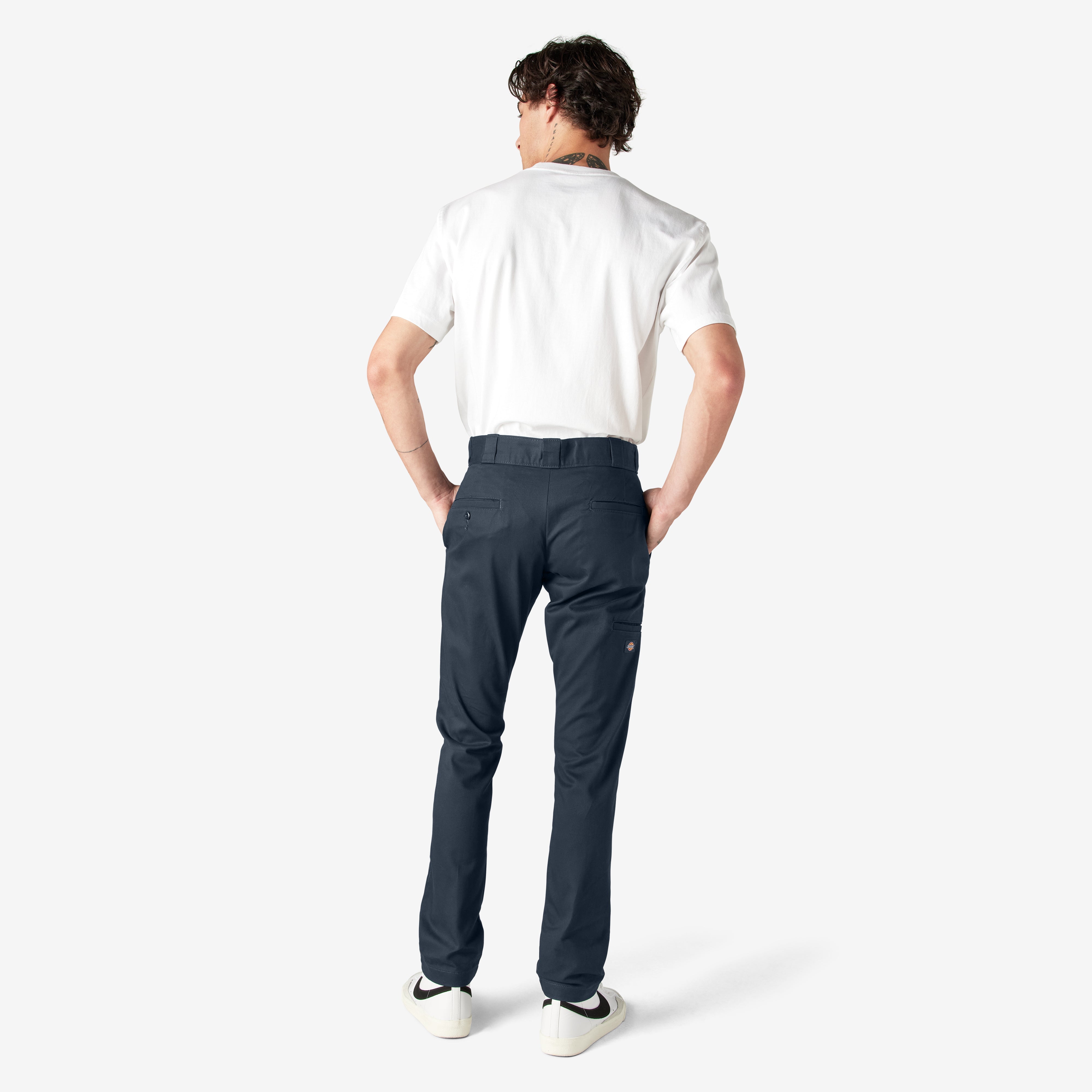 "FLEX Skinny Fit Double Knee Work Pants"