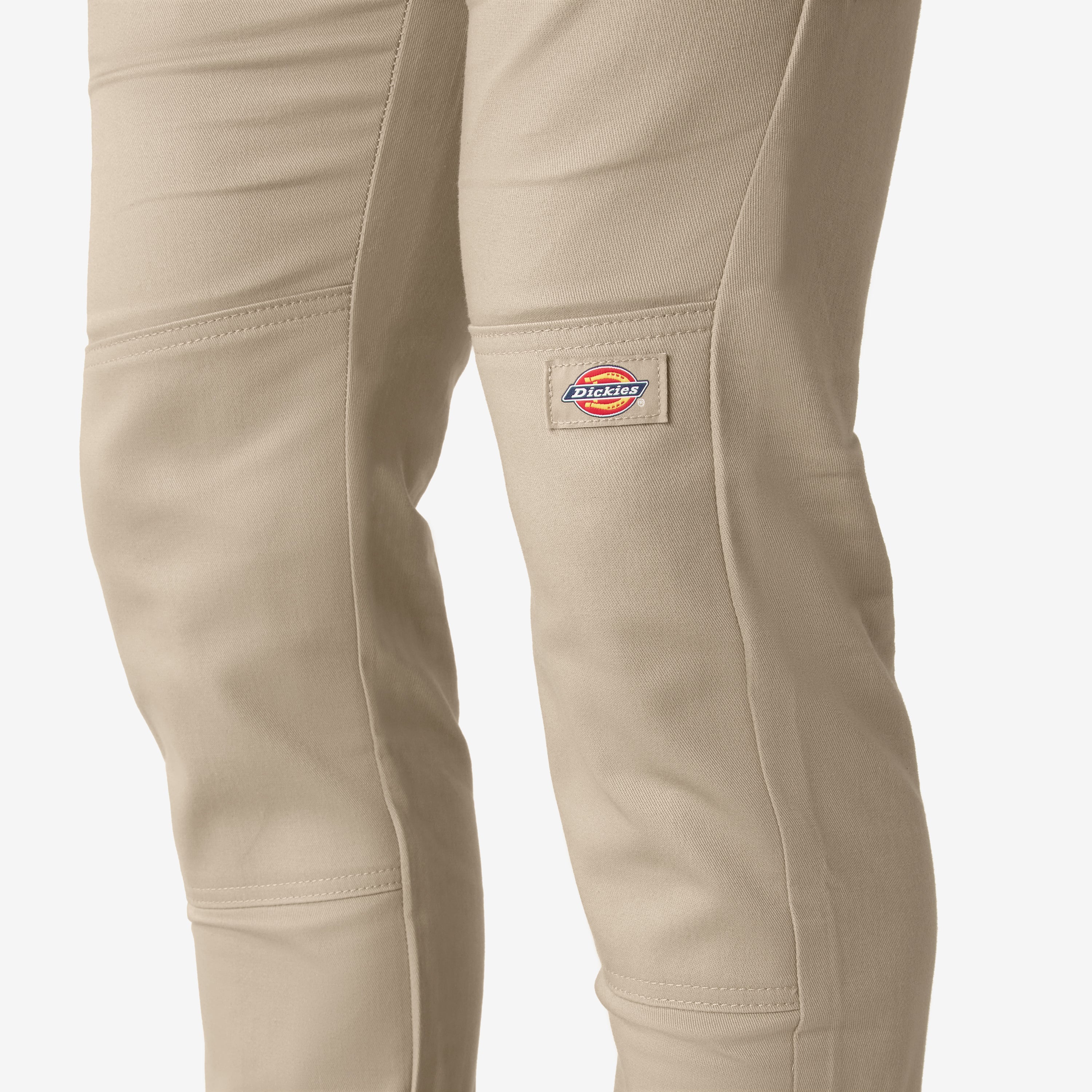 "FLEX Skinny Fit Double Knee Work Pants"