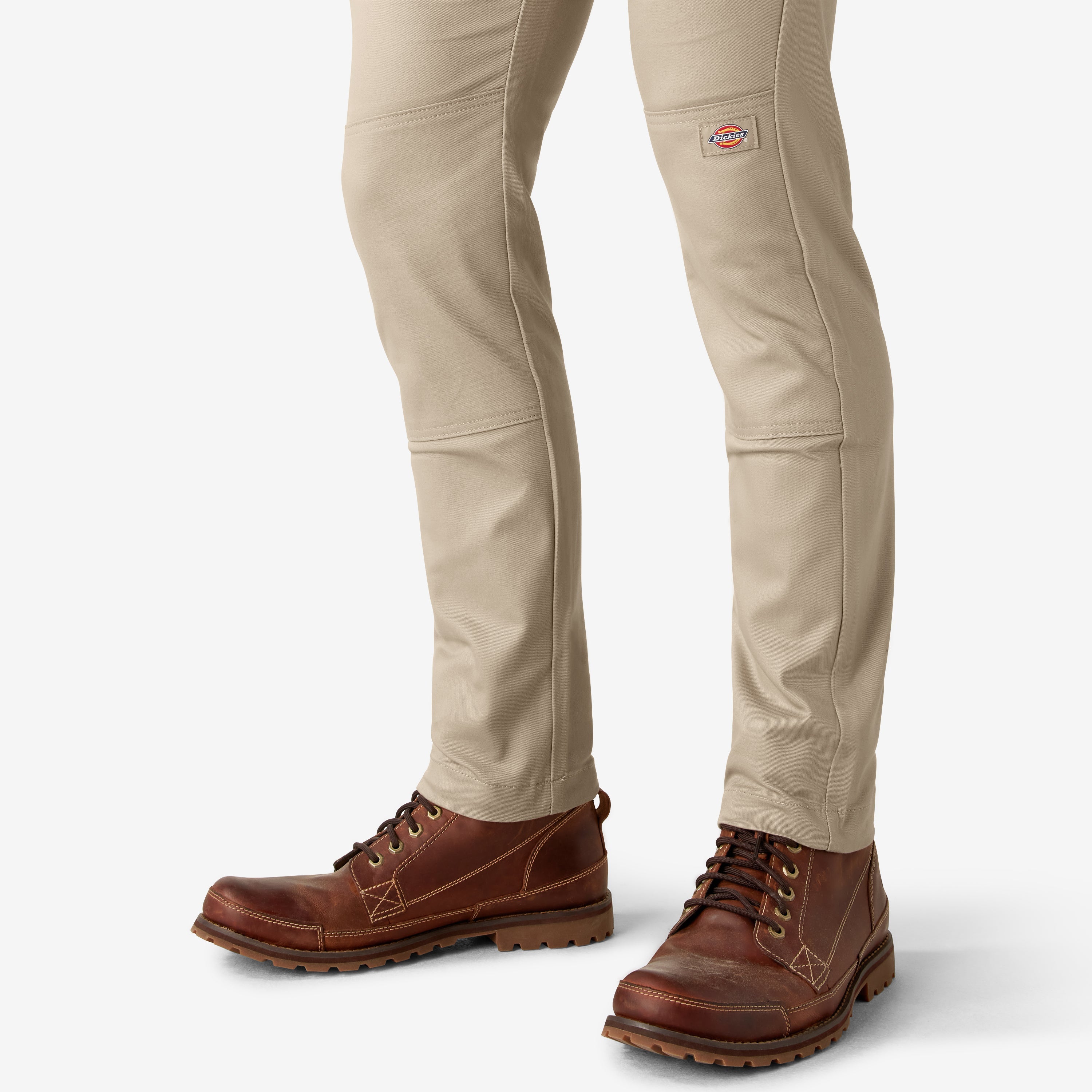"FLEX Skinny Fit Double Knee Work Pants"