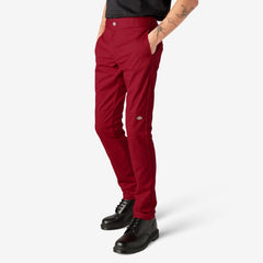 "FLEX Skinny Fit Double Knee Work Pants"
