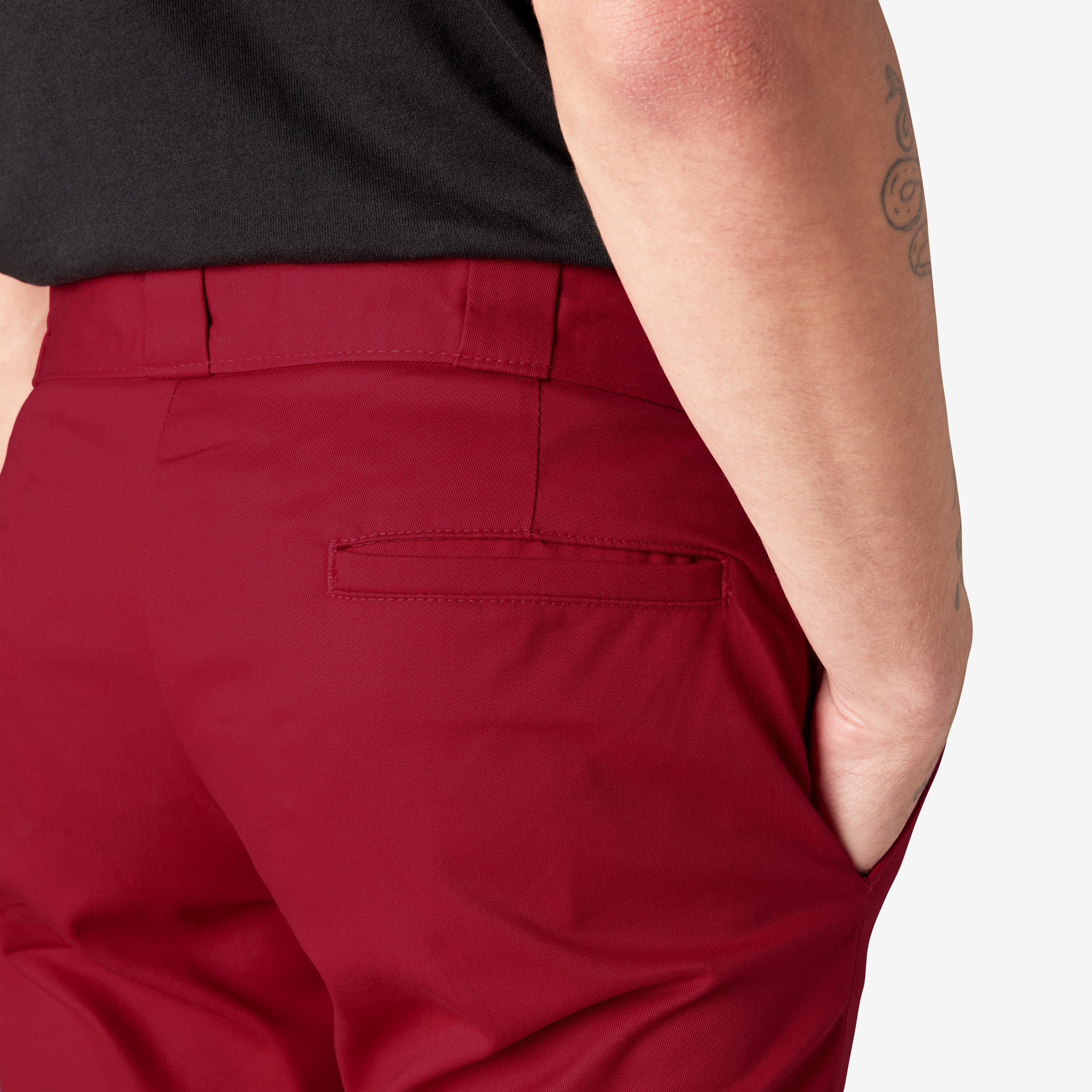 "FLEX Skinny Fit Double Knee Work Pants"