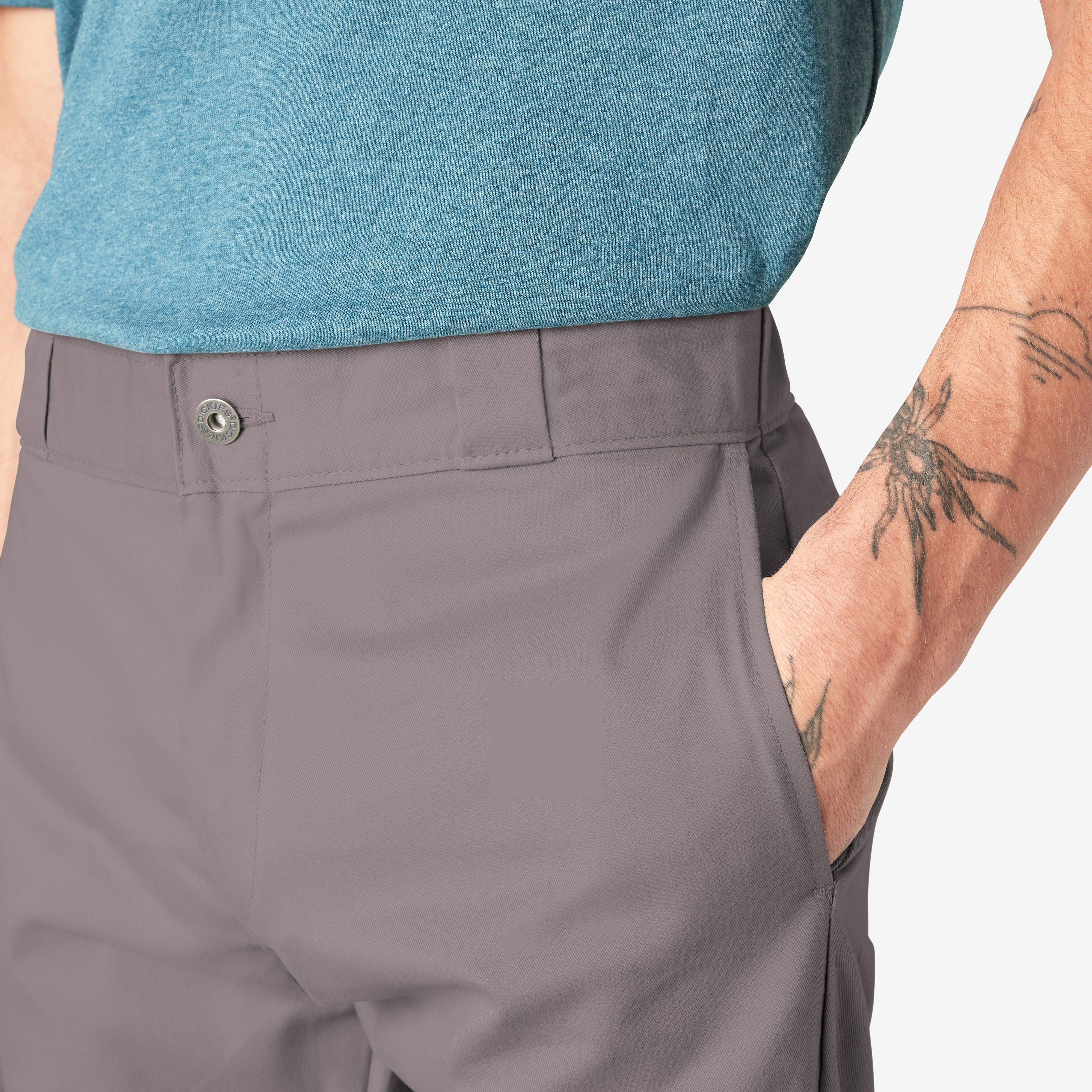 "FLEX Skinny Fit Double Knee Work Pants"