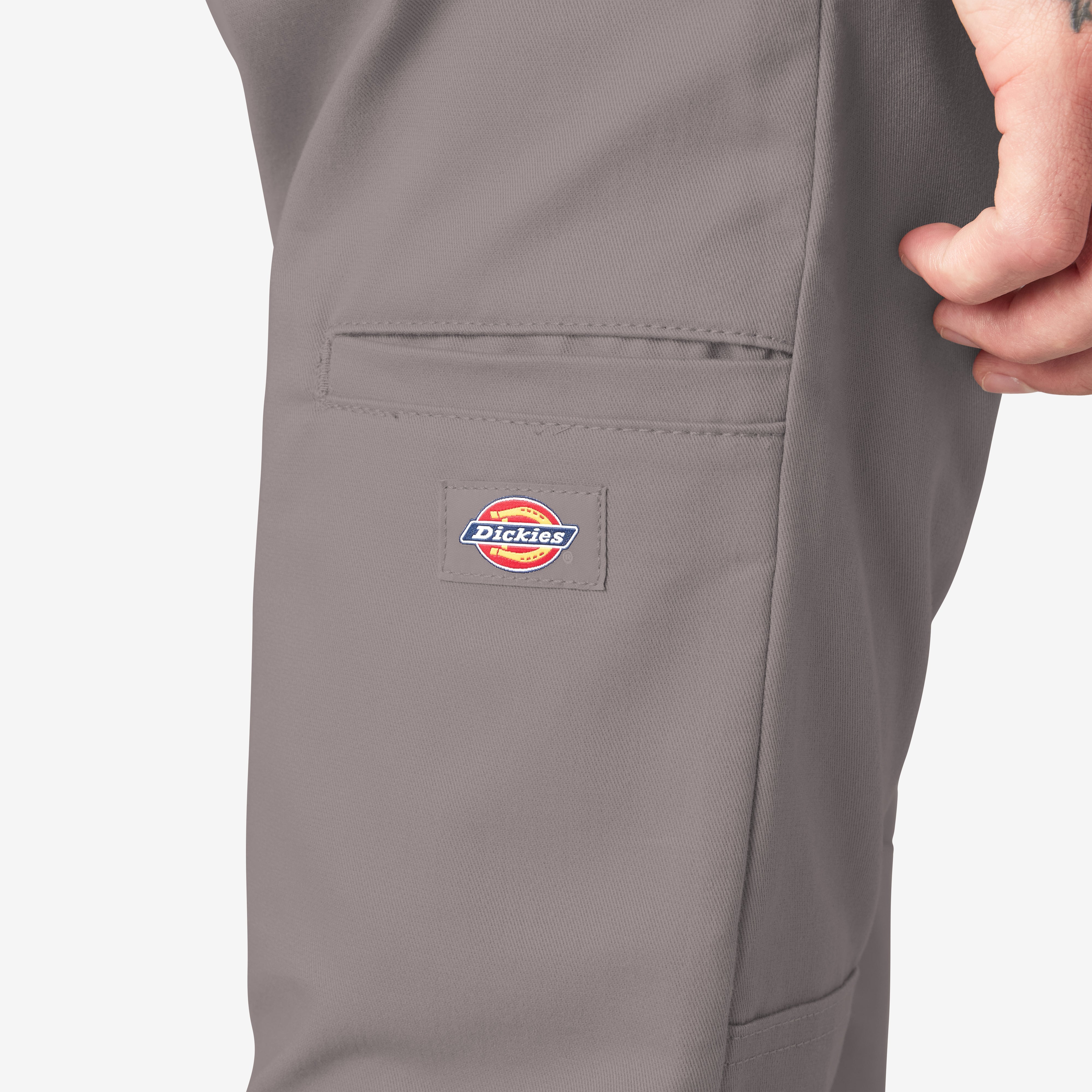 "FLEX Skinny Fit Double Knee Work Pants"