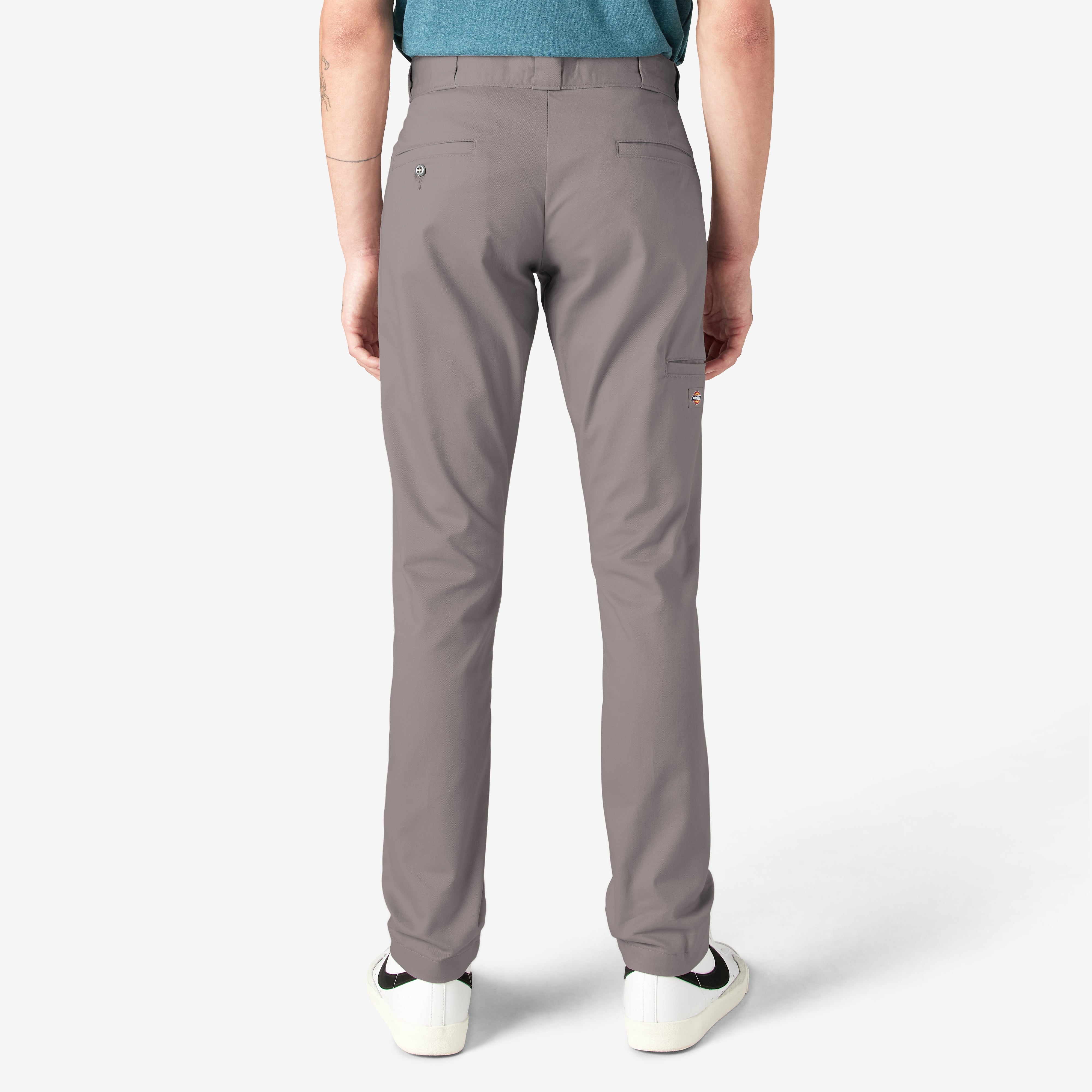 "FLEX Skinny Fit Double Knee Work Pants"