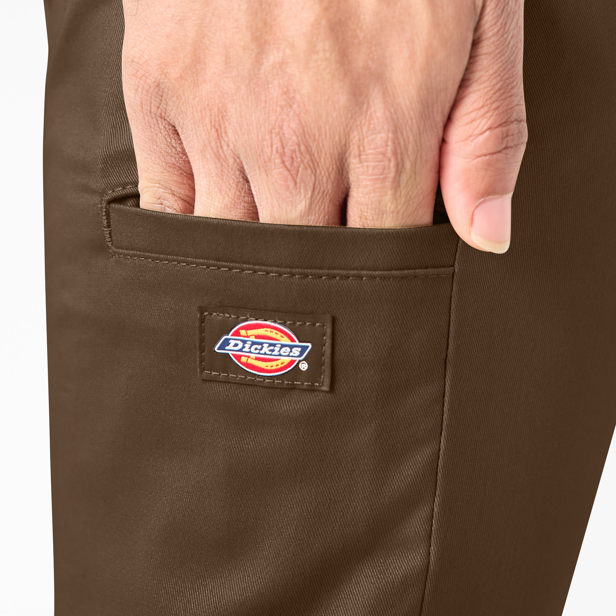 "FLEX Skinny Fit Double Knee Work Pants"