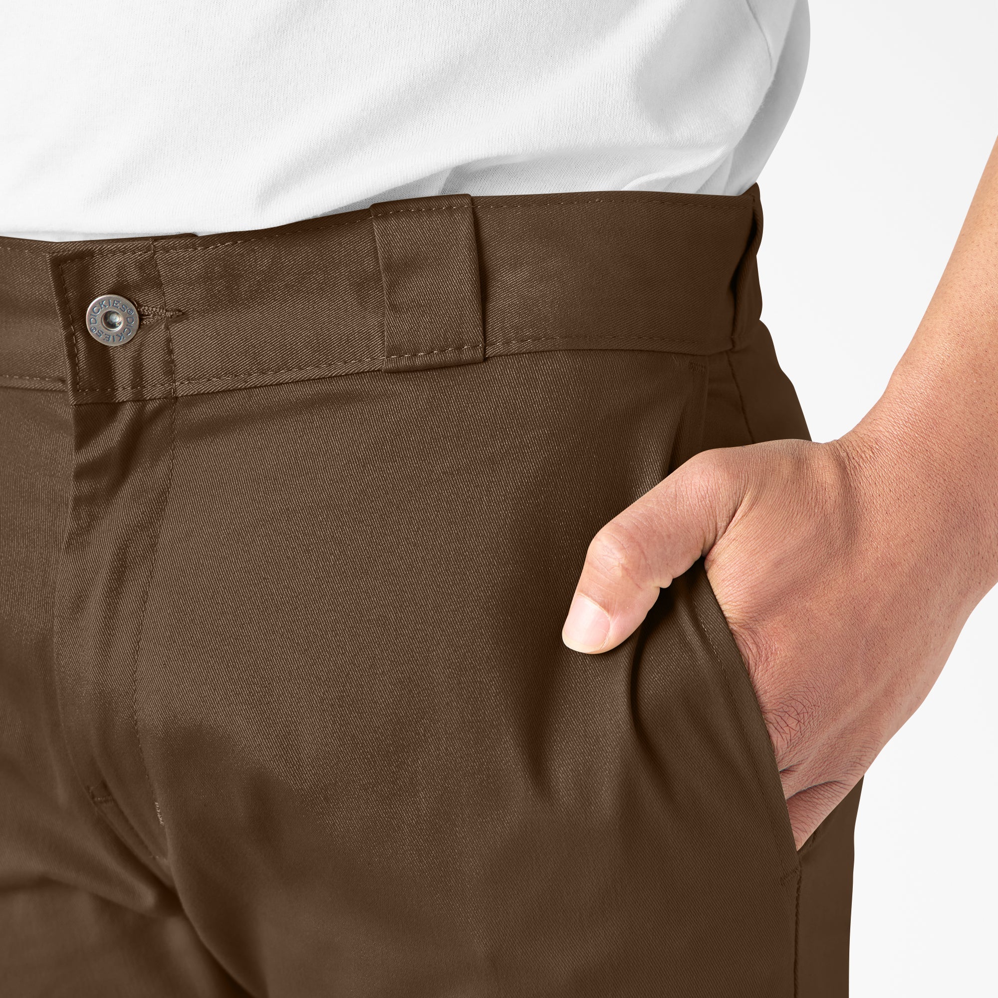 "FLEX Skinny Fit Double Knee Work Pants"