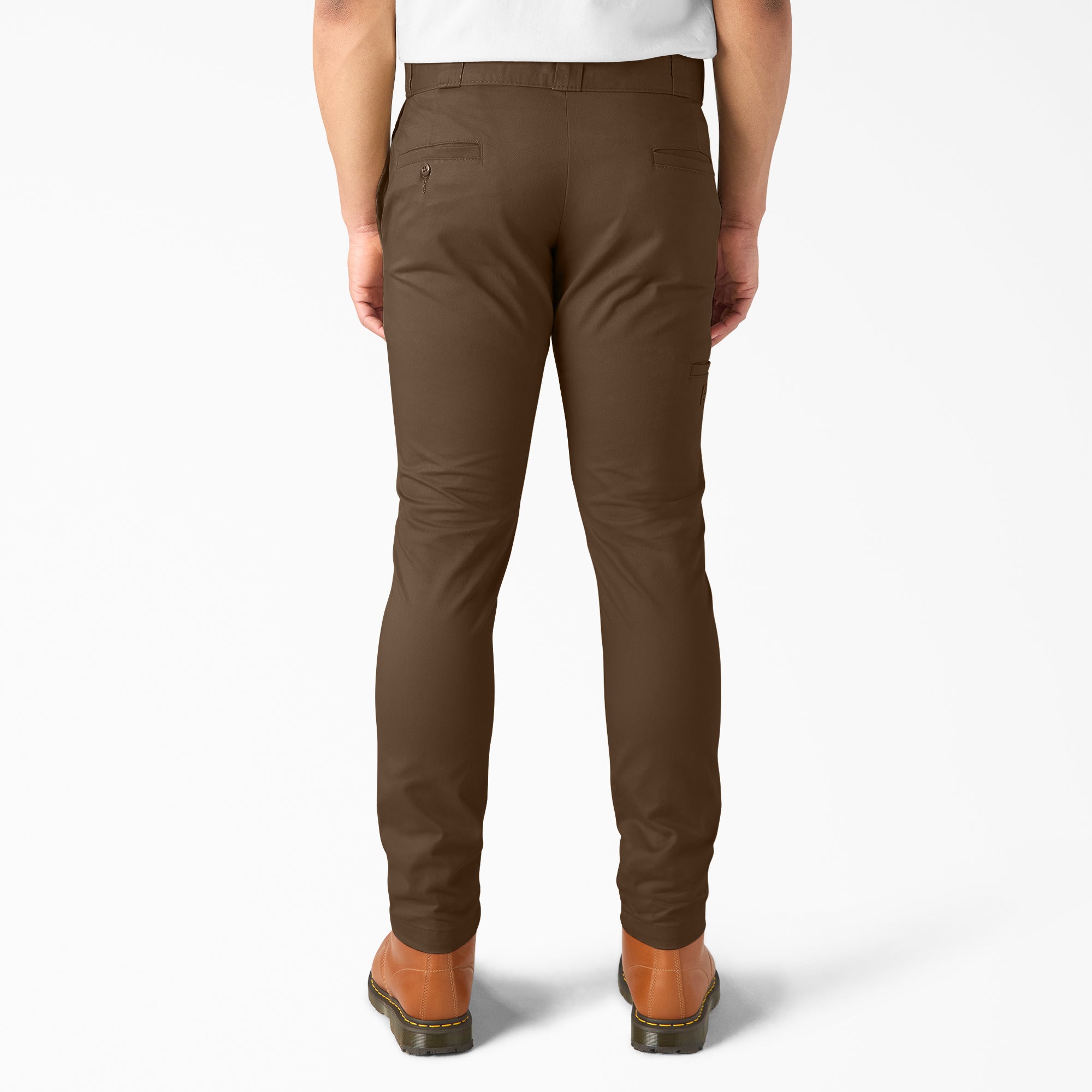 "FLEX Skinny Fit Double Knee Work Pants"