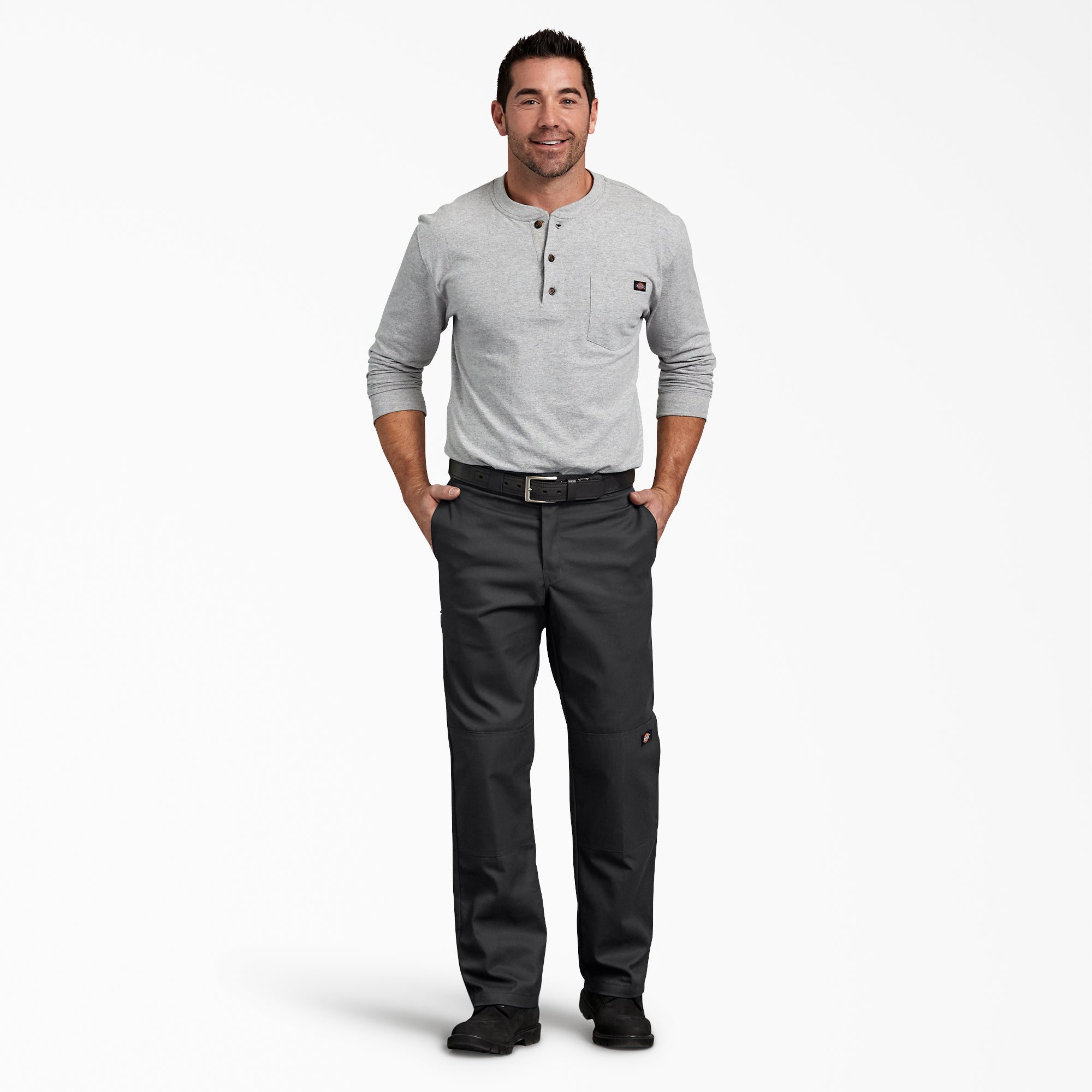 "FLEX Regular Fit Double Knee Work Pants"