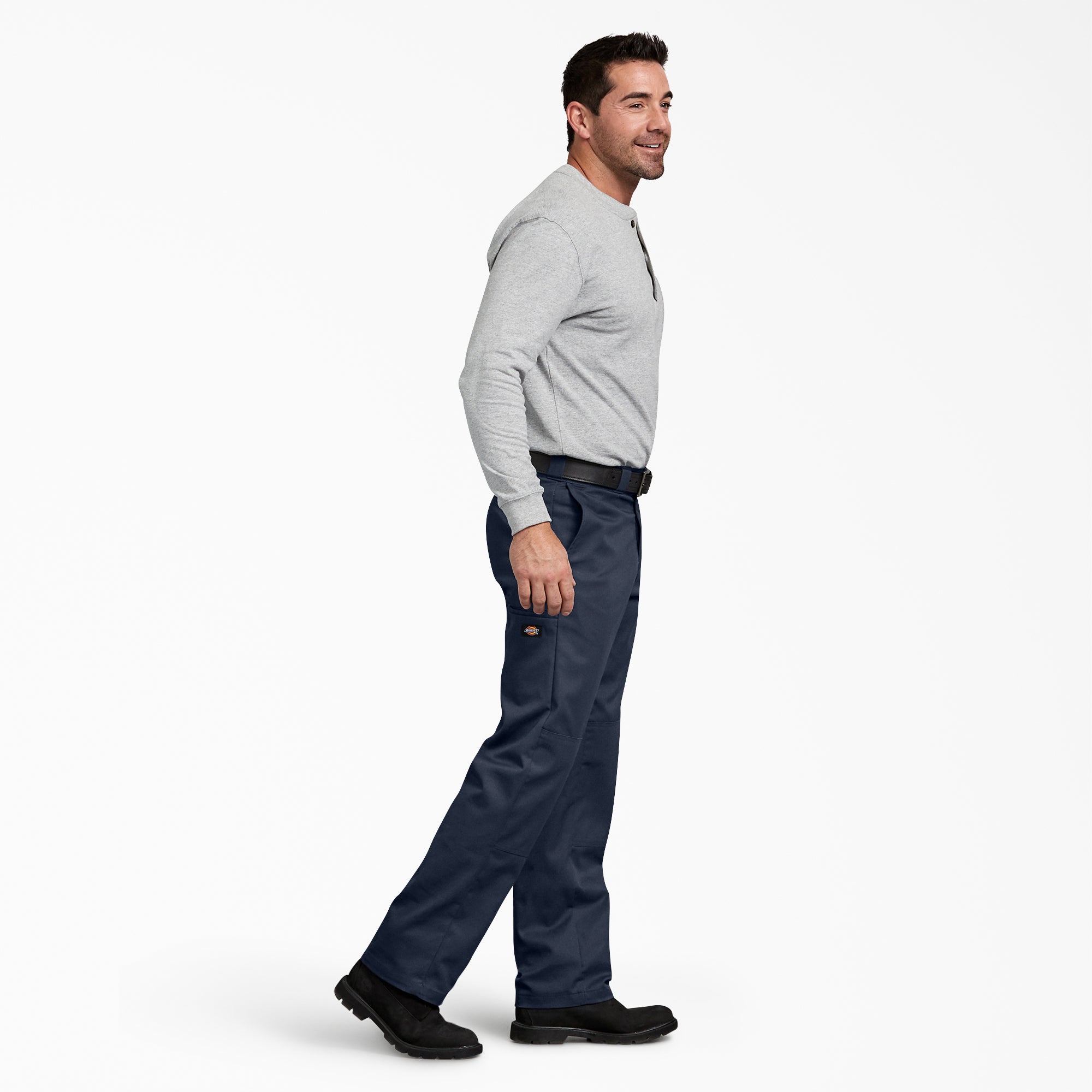 "FLEX Regular Fit Double Knee Work Pants"