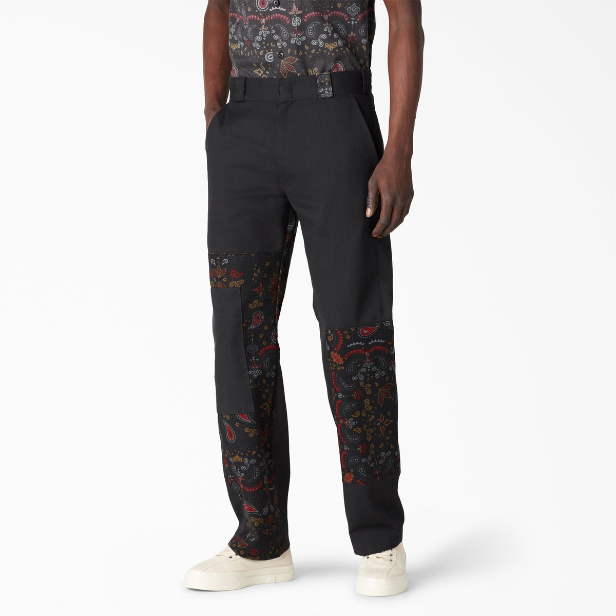 "Reworked Patch Pants"