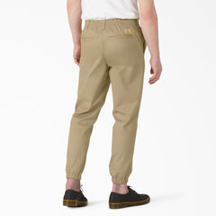"Regular Fit Cropped Jogger Work Pants"