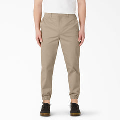 "Regular Fit Cropped Jogger Work Pants"