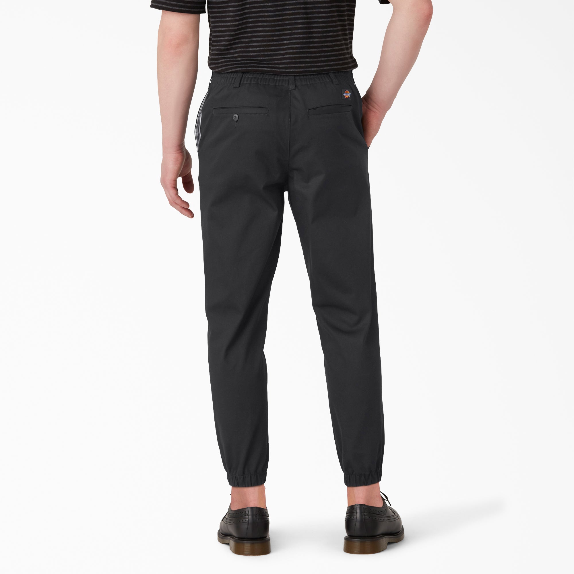 "Regular Fit Cropped Jogger Work Pants"
