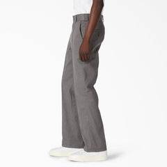 "Regular Fit Single Dye Work Pants"
