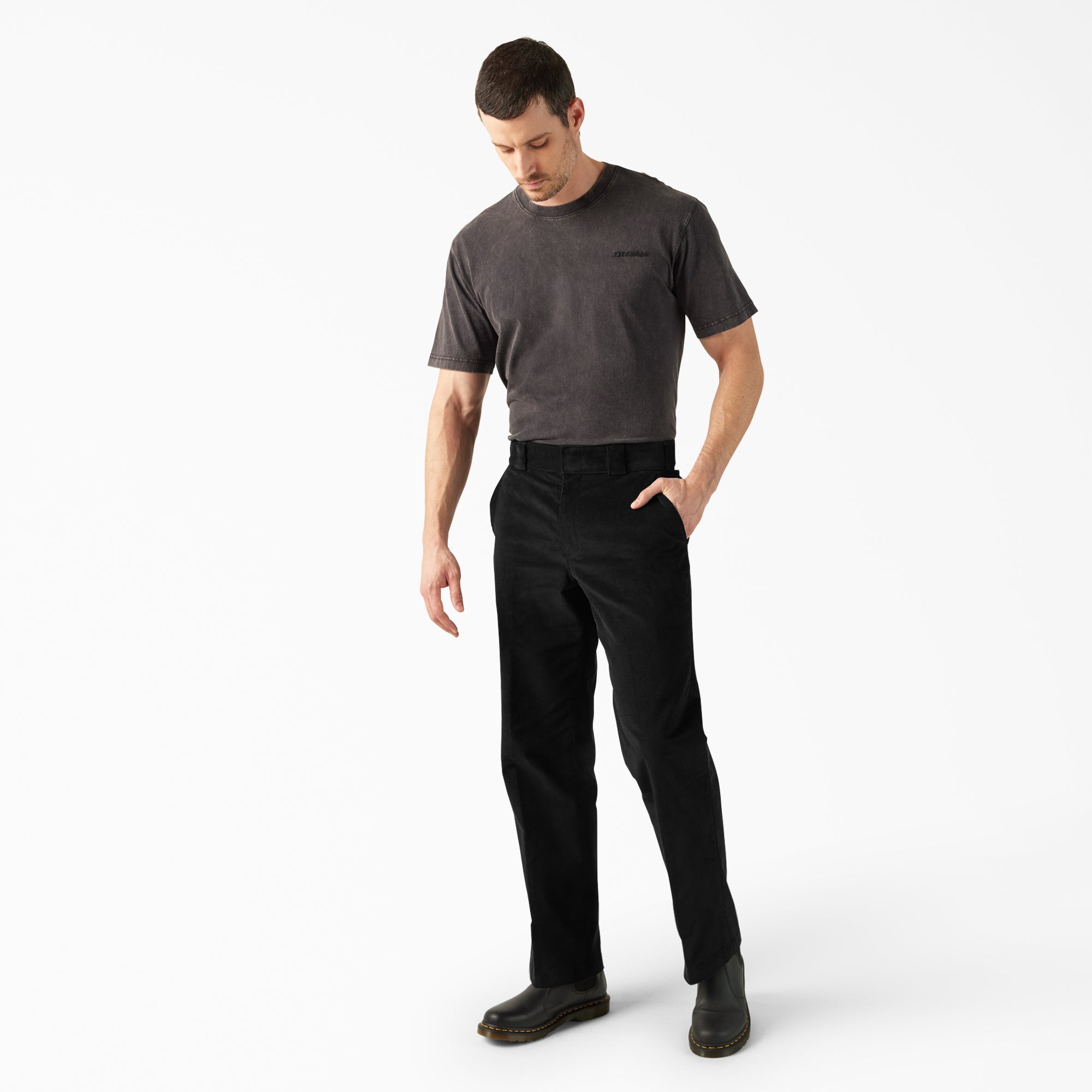 "Regular Fit Corduroy Pants"