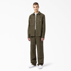 "Florala Relaxed Fit Double Knee Pants"