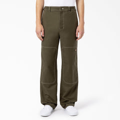 "Florala Relaxed Fit Double Knee Pants"