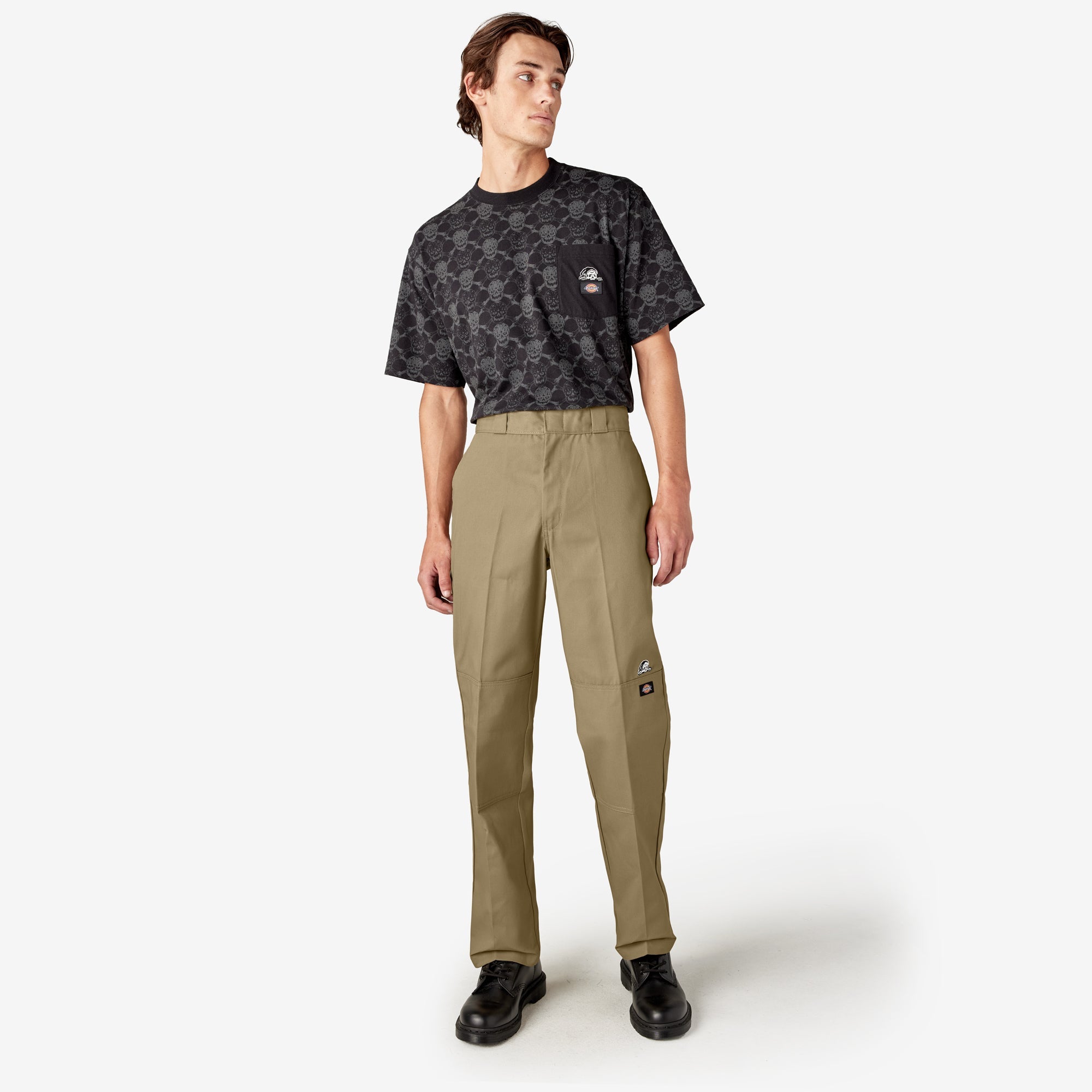 "Dickies x Lurking Class Regular Fit Double Knee Pants"