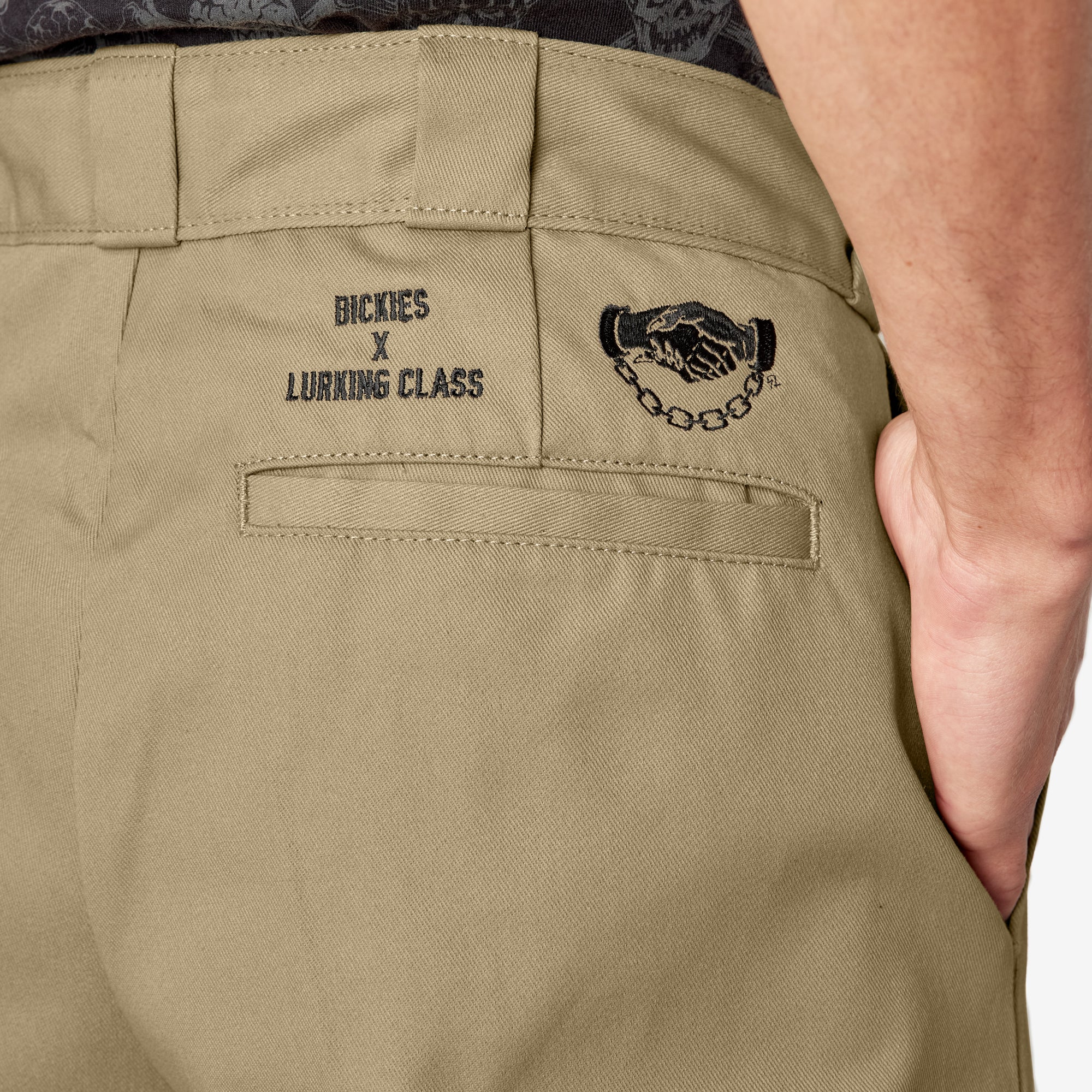 "Dickies x Lurking Class Regular Fit Double Knee Pants"