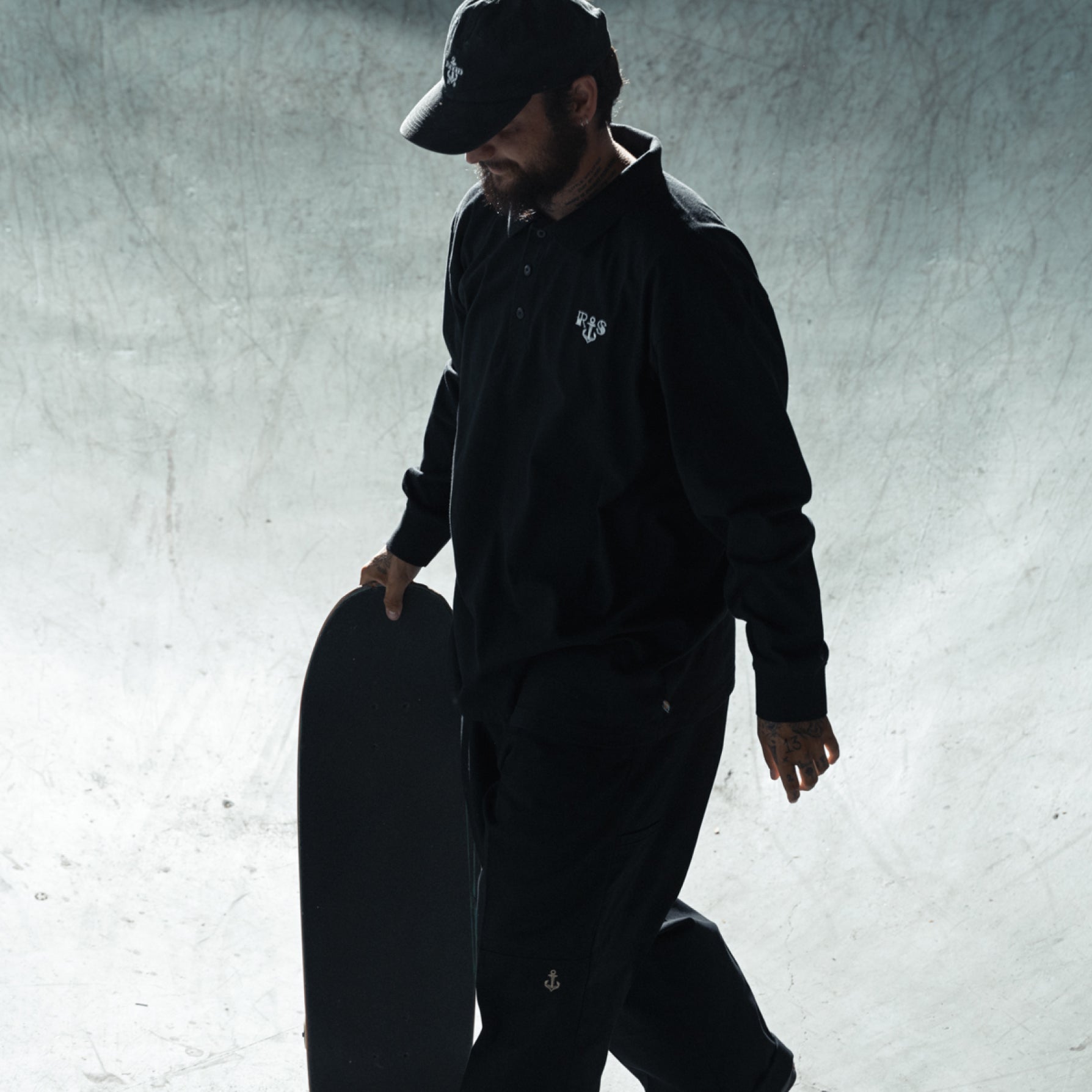 "Ronnie Sandoval Loose Fit Double Knee Pants"