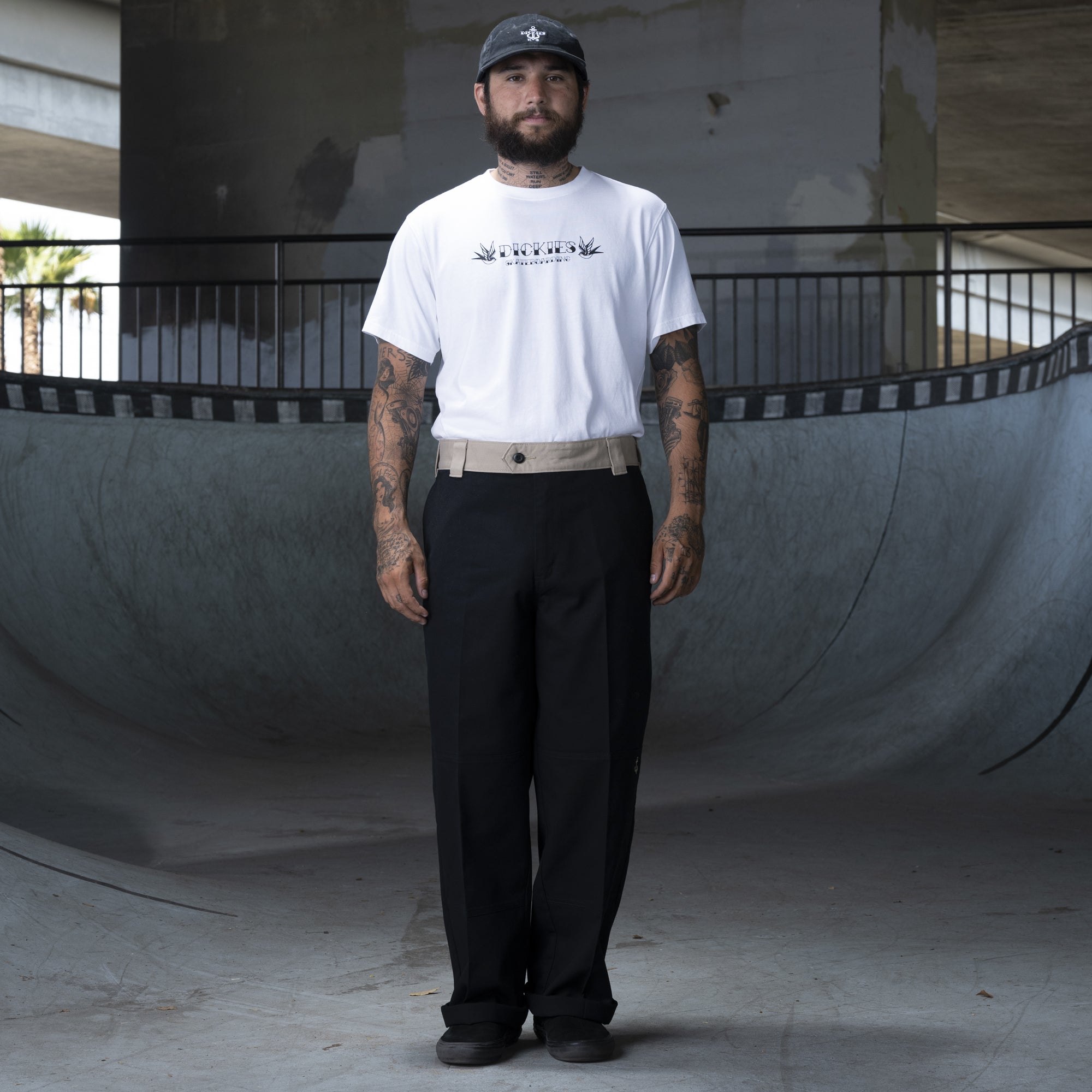 "Ronnie Sandoval Loose Fit Double Knee Pants"