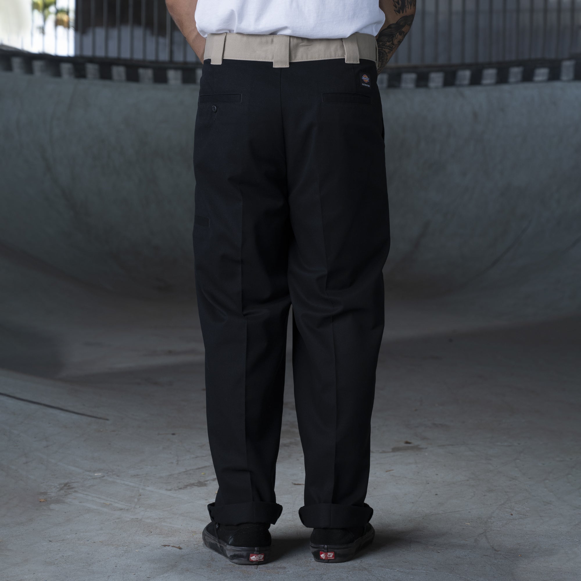 "Ronnie Sandoval Loose Fit Double Knee Pants"